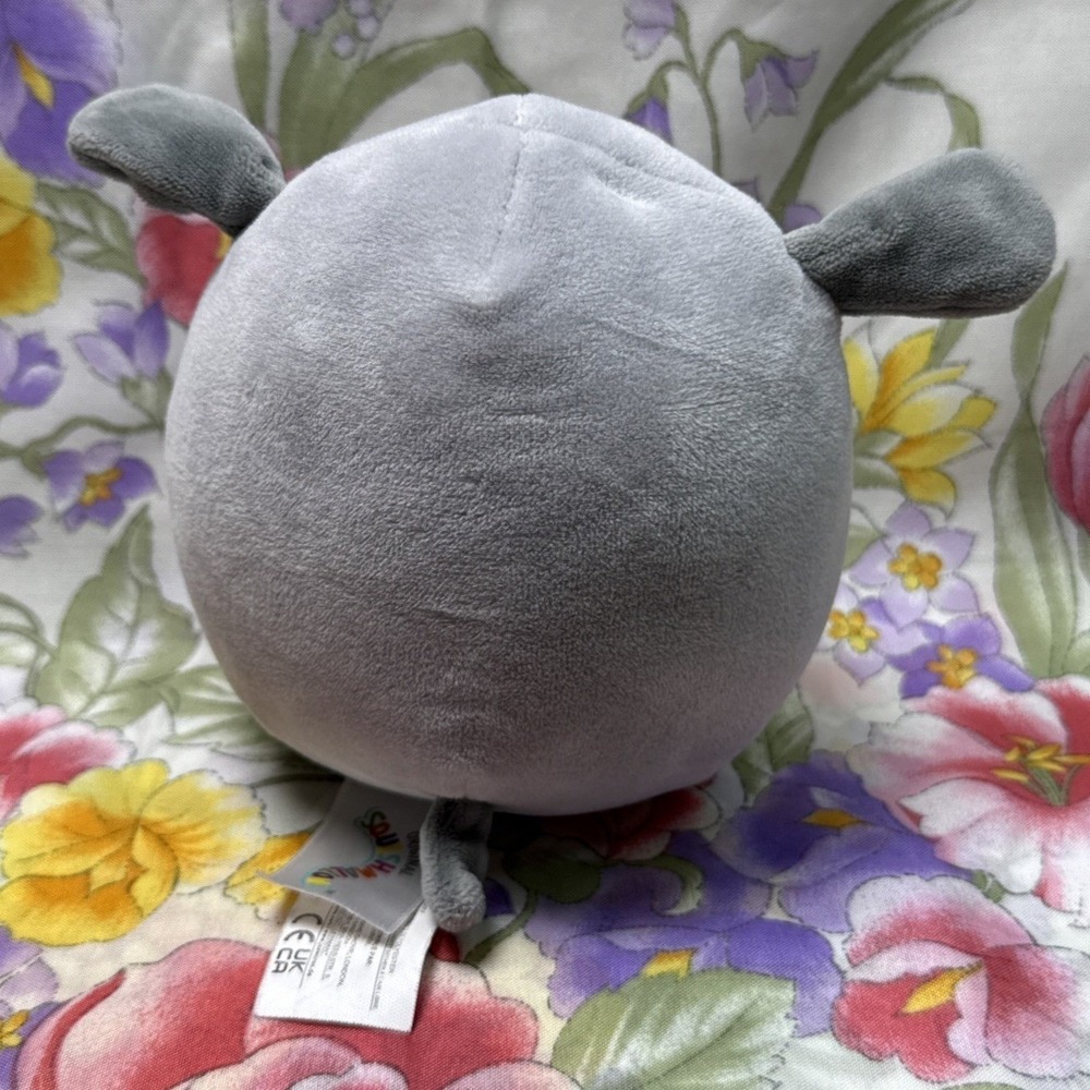 Squishmallows Brian the Gray Puppy Dog 5" Plush Kellytoy Stuffed‎ Animal - Picture 2 of 3